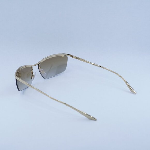 🕶️ New Dolce & Gabbana DG2307 02/6E Sunglasses - Gold Frame, Brown Lenses - Picture 8 of 9